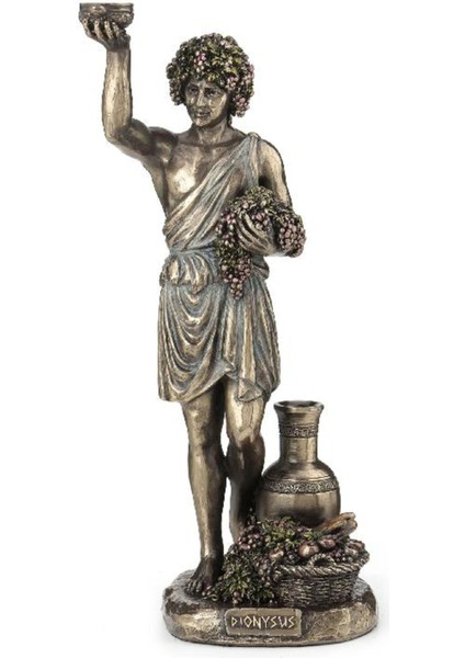 Wıse Veronese Serisi-Wise Mitoloji & Tarih-Dıonysus-13,5*10*28 Cm.– Dekoratif Obje