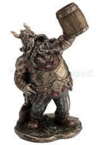 Wıse Veronese Serisi-Wise Mitoloji & Tarih-Fıçılı Vıkıng-18*10*9 Cm.
