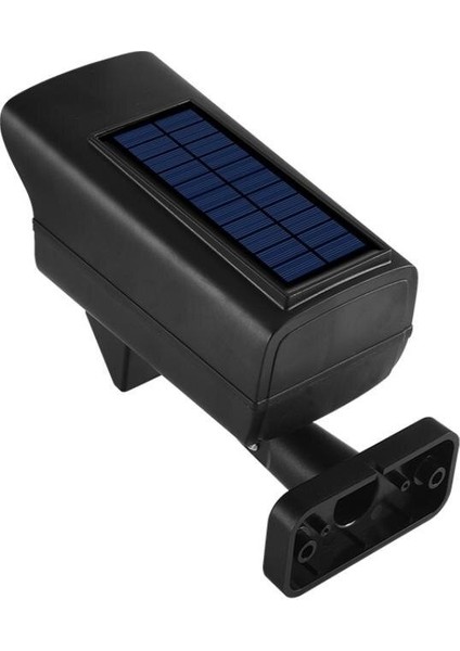 4 Adet 3 Mod LED Işıklı Güneş Enerjili Sahte Kamera Dış Mekan Sahte Kamera Mini Kırmızı LED IP66 fırsatları