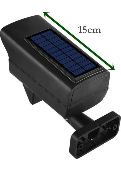 4 Adet 3 Mod LED Işıklı Güneş Enerjili Sahte Kamera Dış Mekan Sahte Kamera Mini Kırmızı LED IP66 indirimleri