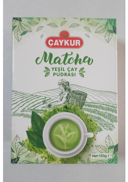 Matcha Yeşil Çay Pudrası 150 gr