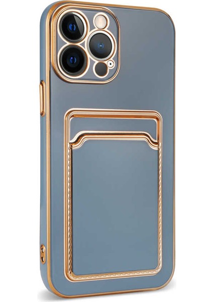 Iphone 12 Pro Max Kılıf Bark Kartlıklı Silikon