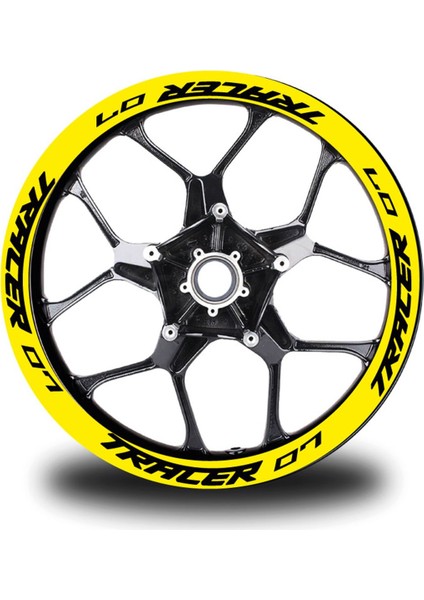 Tracer-07 Yazılı 16LI Jant Içi Yazı Sticker Etiket