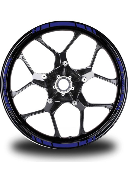 Suzukı Yazılı Kısa Yazısız Kısa Dış Şerit 16'lı Tek Renk Jant Sticker Modeli