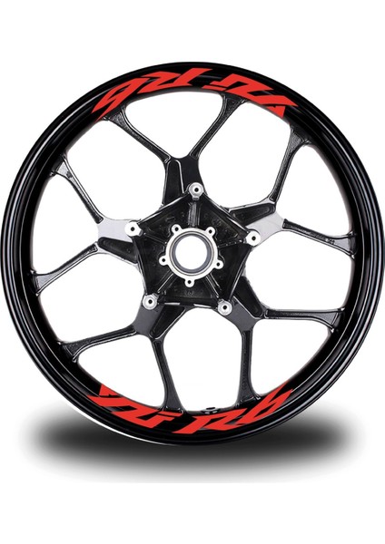 Yzf R6 Yazılı 8li Jant Içi Yazı Sticker Etiket modelleri