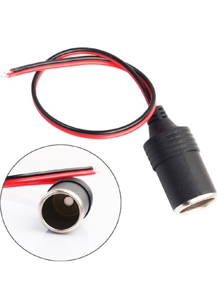 Şarj Soketi Dişi Seyyar Kablolu 12V