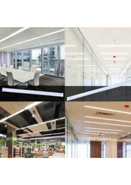 Cfr 120 cm 40 Watt Yatay LED Bant Armatür-Trafolu Beyaz Işık-1 Adettir modelleri