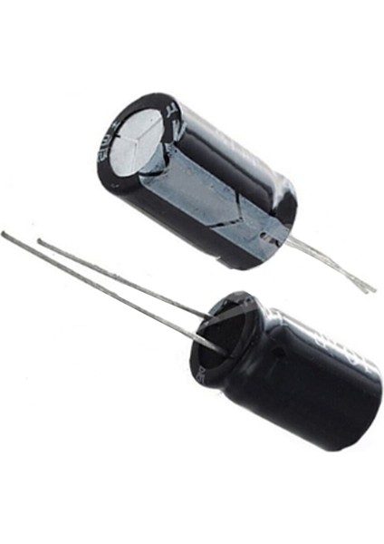 1000UF 25V Elektrolitik Kondansatör 10X17MM - 10 Adet