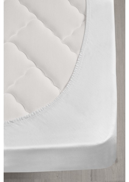Senpai Home Kapitoneli Dört Katmanlı-Microfiber Fitted Sıvı Geçirmez Çarşaf Alez fırsatları