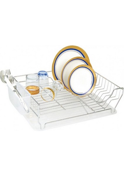 Krom Ece Tek Katlı Tabaklık