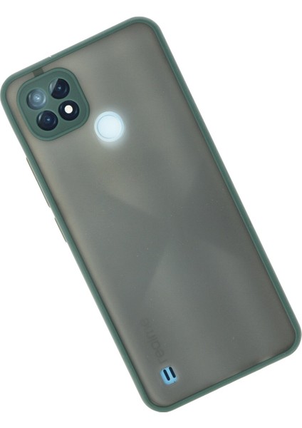 Realme C21 Kılıf Montreal Silikon Kapak - Yeşil 300099 fiyatları