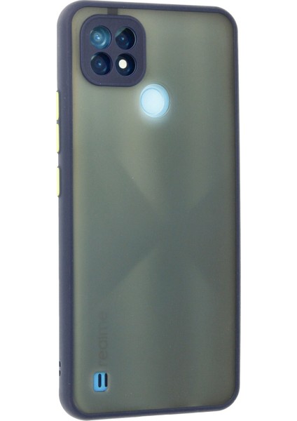 Realme C21 Kılıf Montreal Silikon Kapak - Lacivert 300099 modelleri