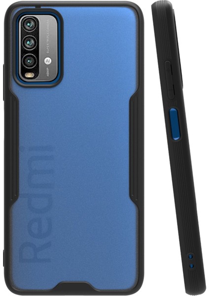 Xiaomi Redmi 9t Kılıf Platin Silikon - Siyah 300099