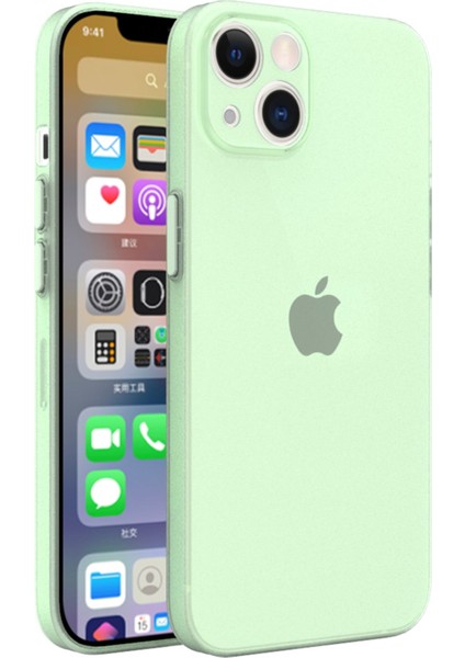 Iphone 13 Kılıf Puma Silikon - Açık Yeşil