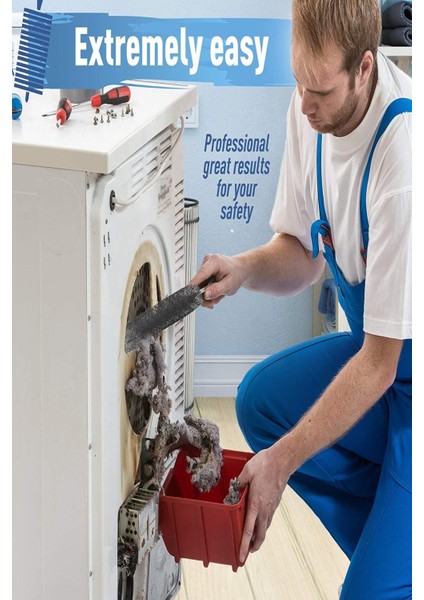 Pratik Bulaşık Çamaşır Kurutma Makinesi Temizleme Fırçası Tuvalet Banyo Mutfak Gider Temizleme Fırçası