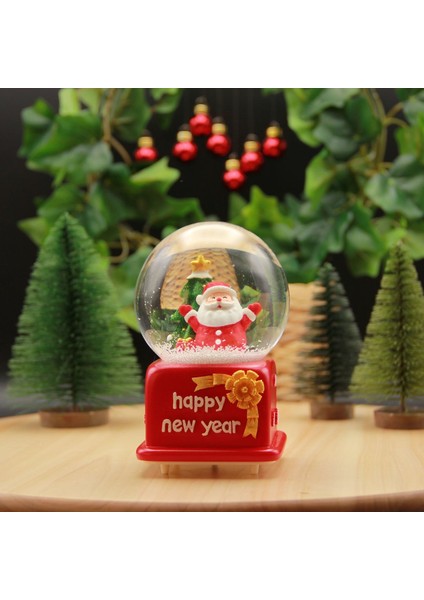 Işıklı ve Müzikli Noel Babalı Yılbaşı Kar Küresi fiyatları