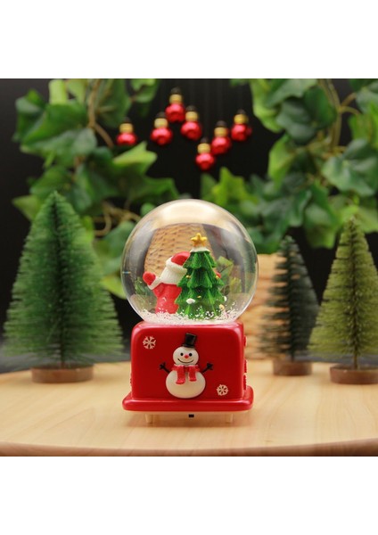 Işıklı ve Müzikli Noel Babalı Yılbaşı Kar Küresi fırsatları