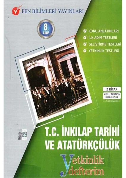 8.Sınıf T.C. Inkılap Tarihi ve Atatürkçülük Yetkinlik Defterim