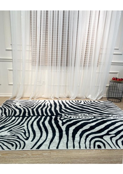 Zebra Desenli Dekoratif Halı modelleri