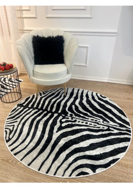 Zebra Desenli Dekoratif Halı fırsatları