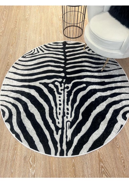 Zebra Desenli Dekoratif Halı indirimleri