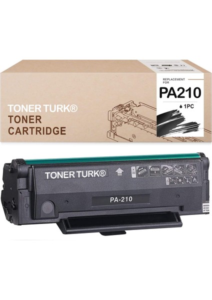 Toner Türk Pantum P2500 Uyumlu Muadil Toner /  Tonertürk®  PA210 Muadil Toner