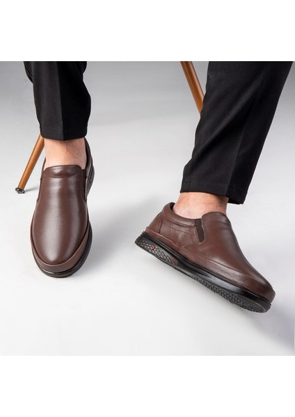 Murih Hakiki Deri Comfort Ortopedik Erkek Günlük Ayakkabı, Baba Ayakkabısı, Ortopedik Ayakkabı fırsatları