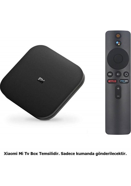 Box 4K Prime Video Tuşlu Orjinal Kumanda