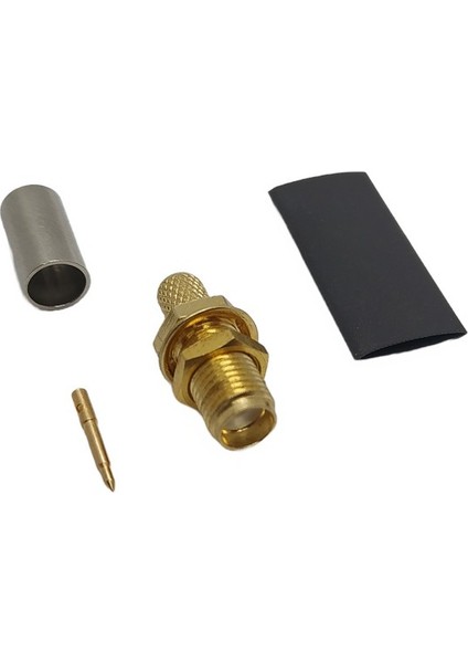 Sma Erkek Konnektör Seti (Sma Erkek-Dışdiş Sıkmalı Düz Model) (RG58)