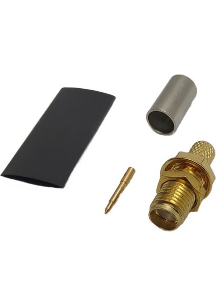 Sma Erkek Konnektör Seti (Sma Erkek-Dışdiş Sıkmalı Düz Model) (RG58)