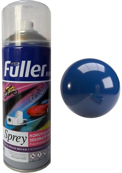 Füller Sprey Boya Lacivert 400 ml Lacivert Ral 5002 Opak Renkler