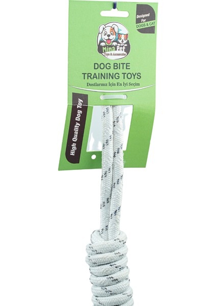 Köpek Oyuncağı Ikili Toplu Çekiştirmeli Halat - Diş Ipi - Pamuk Ipliği Köpek Oyuncağı - Ikili Set indirimleri