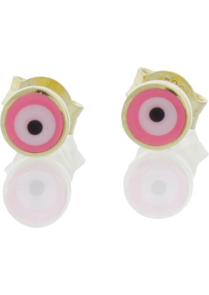 14 Ayar Altın Nazar Boncuklu Çocuk Küpe fiyatları