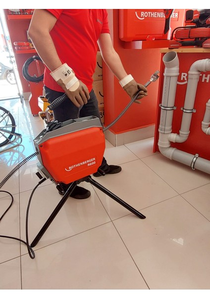 R600 Profesyonel Kanal Gider Açma Makinesi