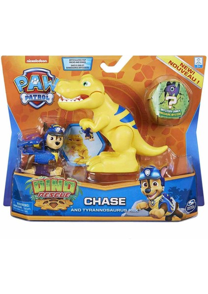 Spin Master Paw Patrol Dino Rescue Oyun Seti - Chase And Tyrannosaurus Rex