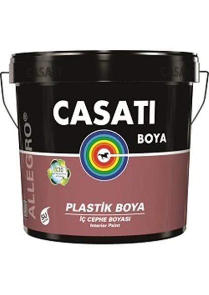 Allegro Plastik Iç Cephe Boyası C001 Beyaz 3,5 kg