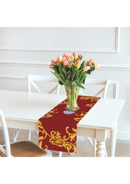 Red Lemon Runner 140X45CM ( Ince Keten, Uluslararası Yıkama ve Solmama Sertifikası) modelleri