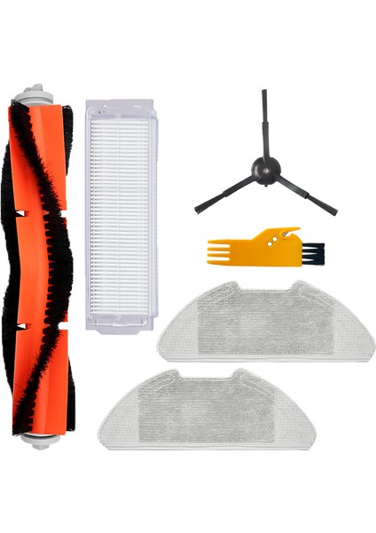 Xiaomi Vacuum Mop 2 Pro (MJST1SHW) Siyah Uyumlu 6 Parça Filtre Fırça Seti