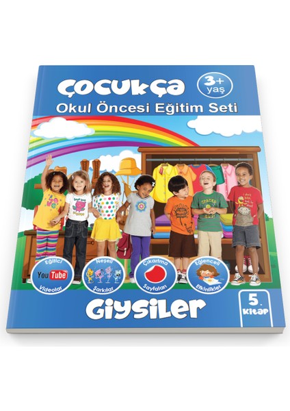 Giysiler (Çocukça 3+ Yaş 5. Kitap)