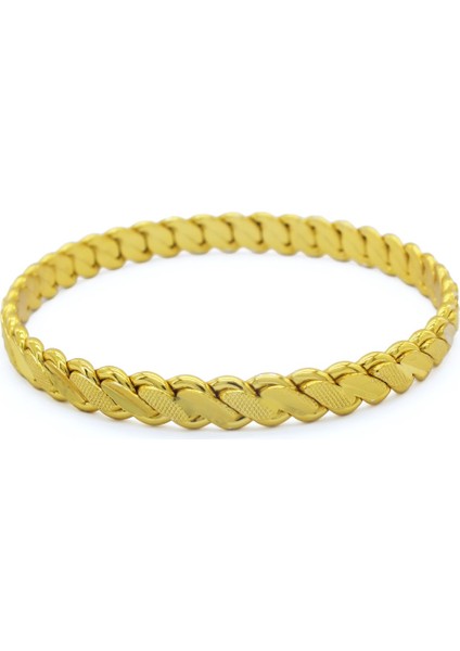 Altın Kaplama 3lü Adana Burması Desenli 7.5 Mm(Içi Düz) BLZ-3047 modelleri