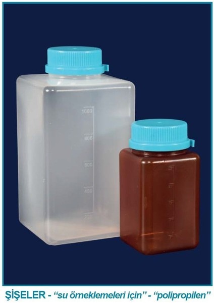 061.22.901 Sise - Su Numune - Pp - Sodiumtiyosülfatsız -Amber- Steril R - 1000 ml (30 Adet)