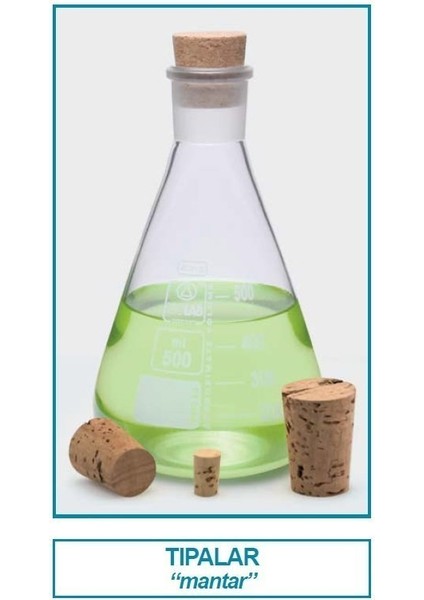 051.23.011 Tıpa - Mantar - 26.0 x 32.0 mm Çap - 30 mm H (10 Adet)