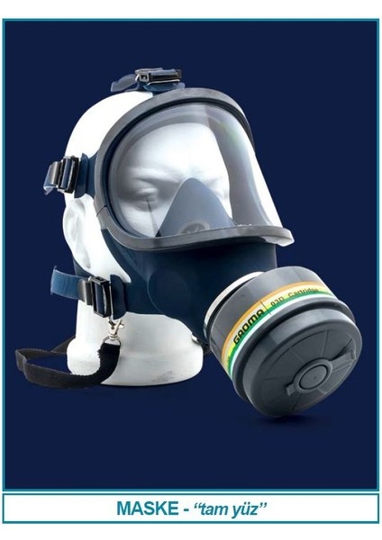 080.45.001 Maske - Tam Yüz (1 Adet)