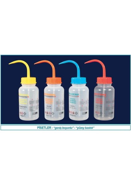 062.51.501 Piset - Orta Boyunlu - Baskılı - Distile Su - 500 ml (1 Adet)