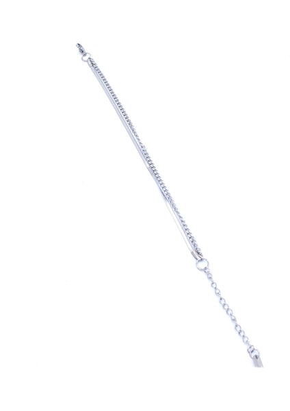 Ferizz 316L Çelik Ikili Figaro Zincir Bileklik BLK-770 fiyatları