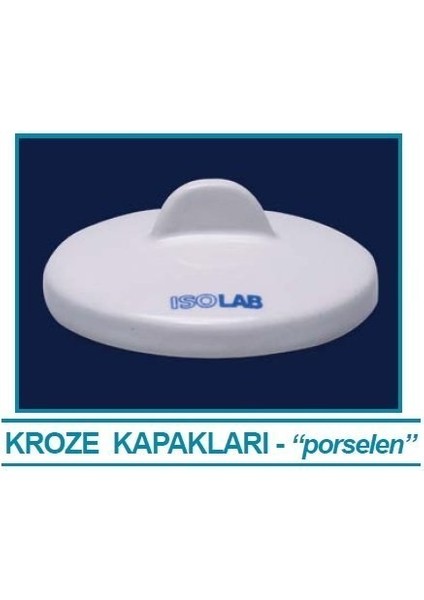 038.19.035 Kroze Kapağı - Porselen - Çap 35 mm (6 Adet)