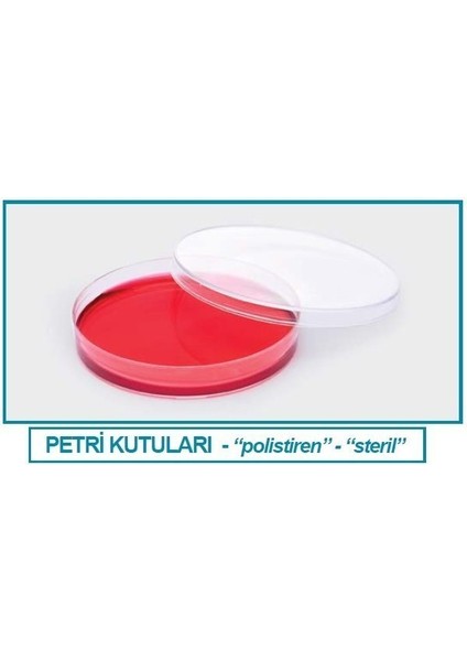 081.02.121 Petri Kutusu - P.s - 120 x 17 mm - Steril A (500 Adet)