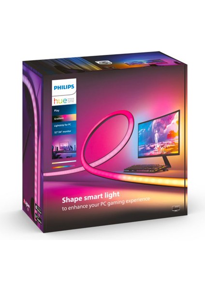 Hue  Gradient 32" 34" PC Led Şerit