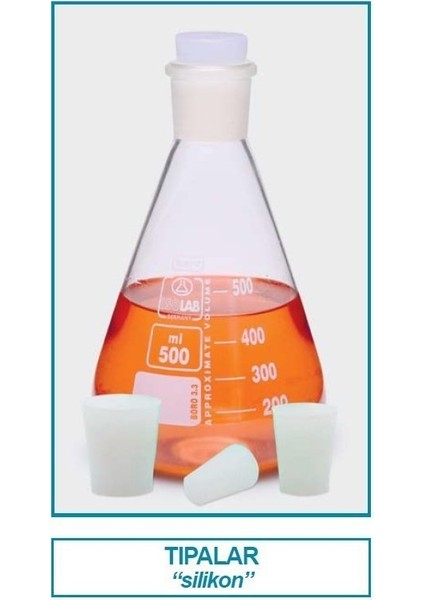 051.22.002 Tıpa - Silikon - 5.0 x 9.0 mm Çap - 20 mm H (10 Adet)