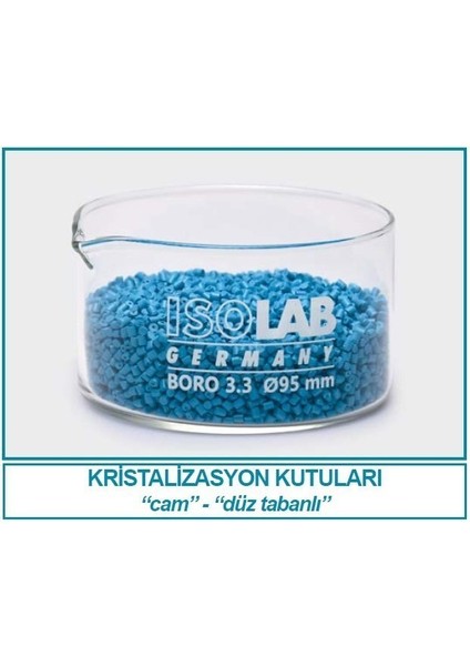 049.05.900 Kristalizasyon Kutusu - Cam - Çap 140 mm (1 Adet)